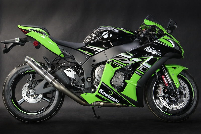 レーシングスリップオンマフラー ショットガン チタンスラッシュエンド ZX-10R'16~ RST-002R-STSC