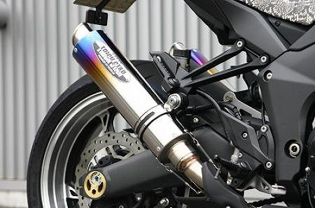 トリックスターラウンドサイレンサー 焼チタン