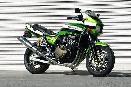 フルエキゾーストスポーツキャタライザーシステム チタンパイプ仕様 車検対応 ZRX1200R/S