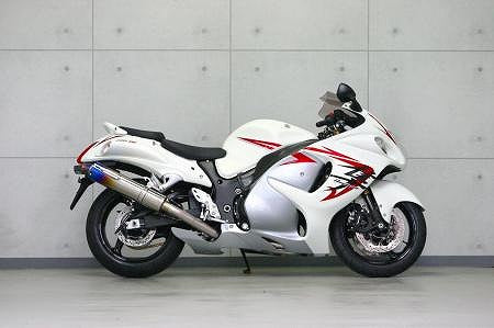 レーシングフルエキゾーストマフラー チタンサイレンサー Φ115×480mm GSX-1300R隼'08~