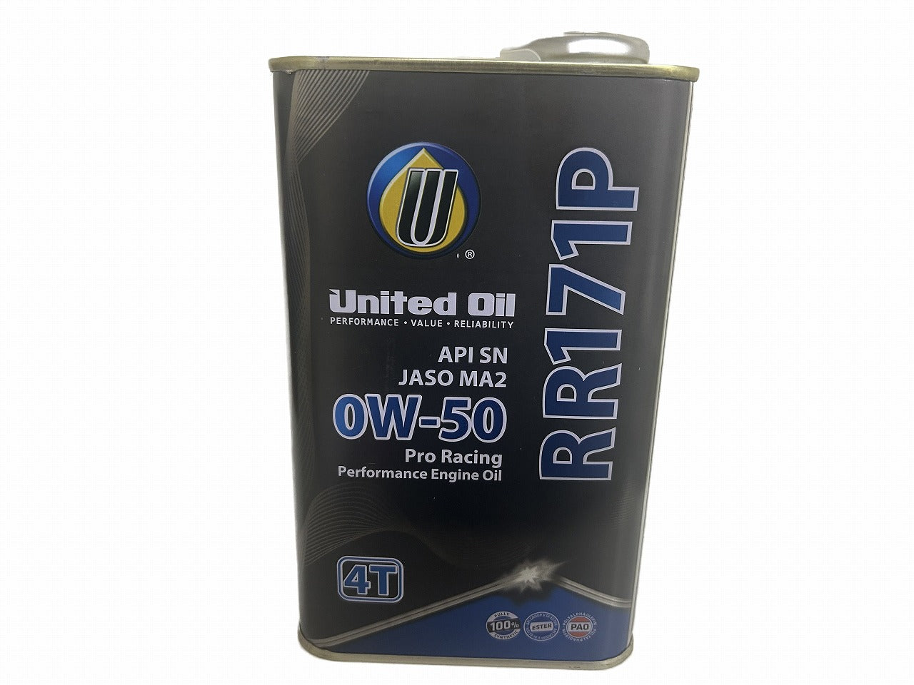 0w 50 エネオス オイル 4T-171 0W-50 MA2 SN 1リットル缶 100 合成油