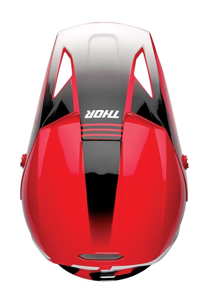 24モデル SECTOR2 SG ヘルメット CARVE レッド/ホワイト