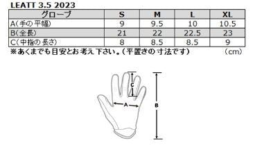 23/24継続モデル 3.5 LITE MXグローブ Cactus