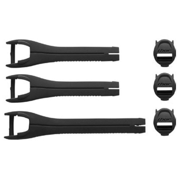 BLITZ XR Boot Strap Kit Black - One Foot