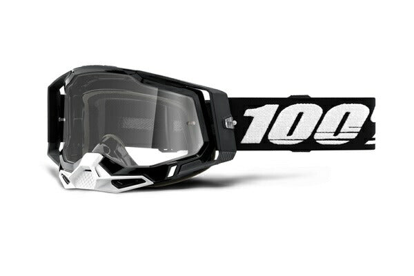 ゴーグル RACECRAFT 2 レースクラフト 2 ブラック クリアレンズ