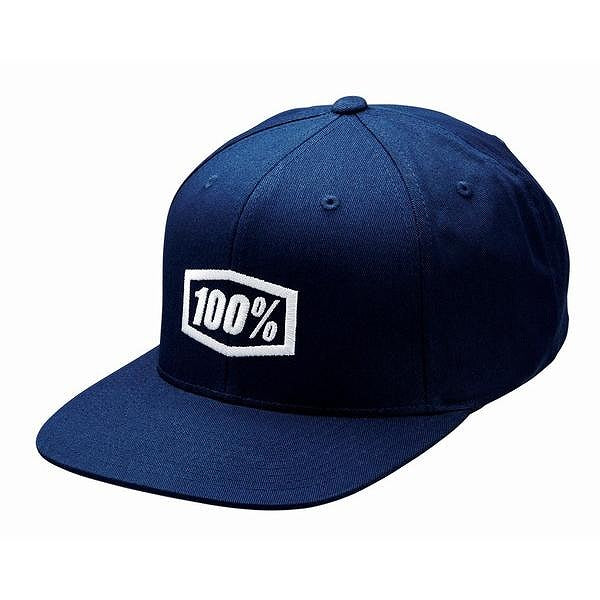 ICON スナップバック キャップ ネイビー フリーサイズ