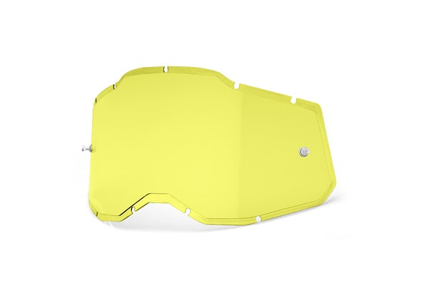 Replacement Lens for Racecraft 2, Accuri 2, Strata 2 Goggles, Injected HD.YL