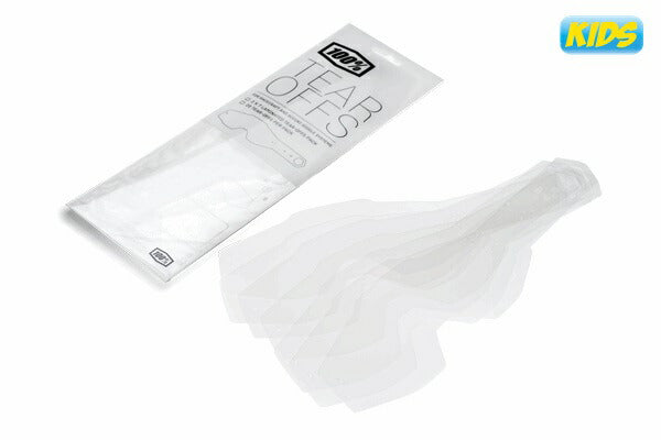 Tear-off films for ACCURI/STRATA Kids Goggles, Goggle Parts, 20 pieces 51012-010-02