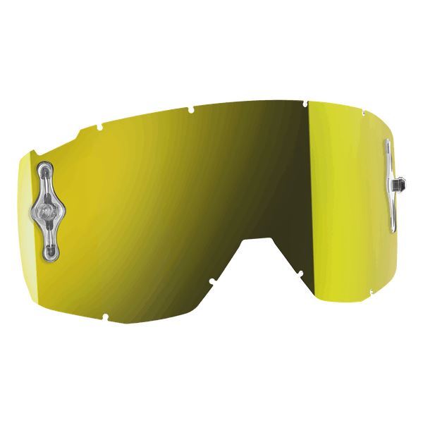 218814-301 SPLIT OTG Mirror Lens (with pins) Yellow Chrome