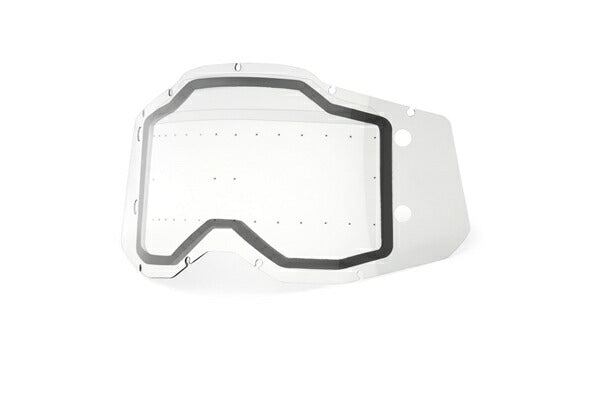 Double Lens Clear with Protrusion for Lens Acuuri 2 Forecast 2, Strata 2 Forecast 2 Goggles - Repair Lens