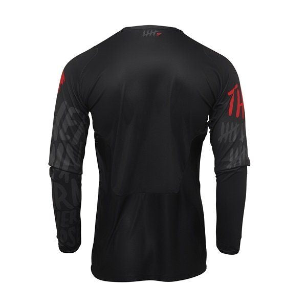 MXジャージ PULSE COUNTING SHEEP ブラック/レッド Sサイズ