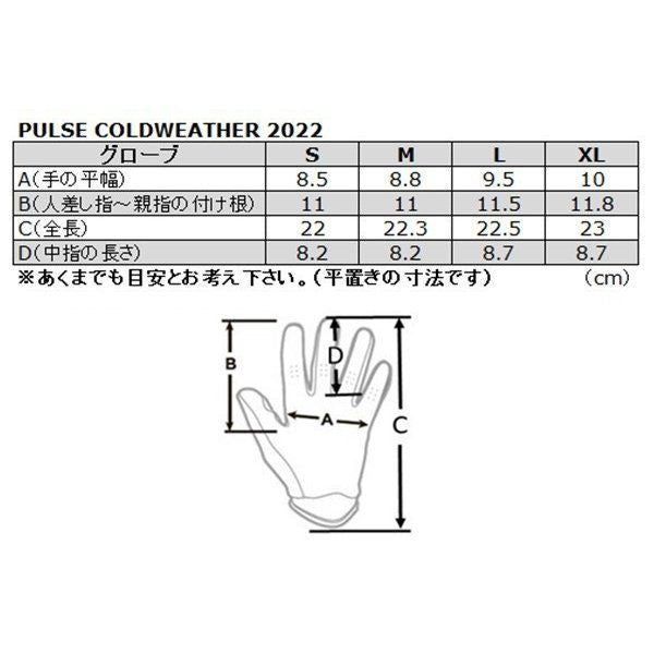 MXグローブ スペクトラム コールドウェザー レッド/ホワイト