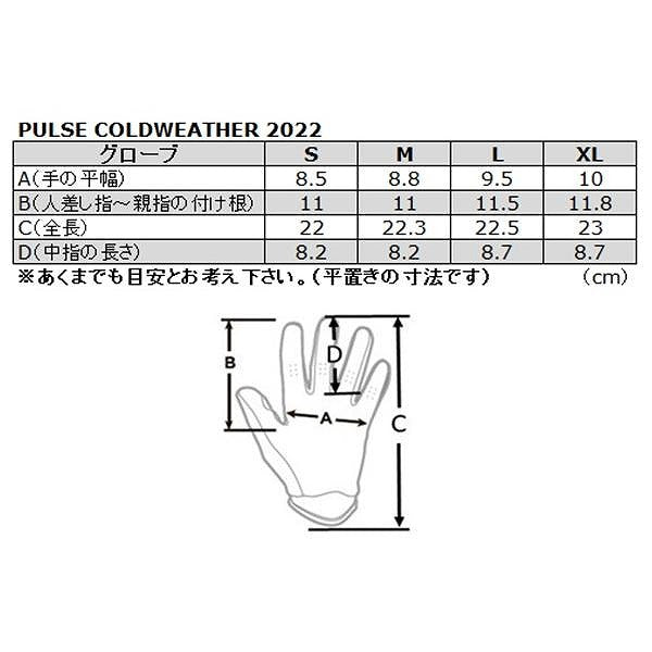SPECTRUM COLD WEATHER MXグローブ ブラック/アシッド