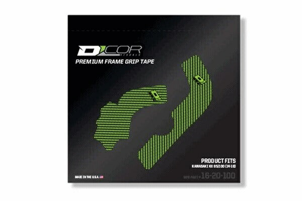 Frame Grip Tape Decal Sticker Green KX85/KX100