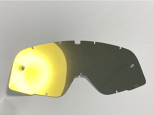 BARSTOW用 ミラーレンズ トゥルーゴールド ゴーグルパーツ