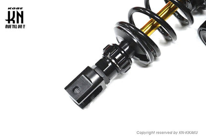 RCB リアショック減衰調整付 VDシリーズ ブラック 348-353mm XMAX250/300 PCX