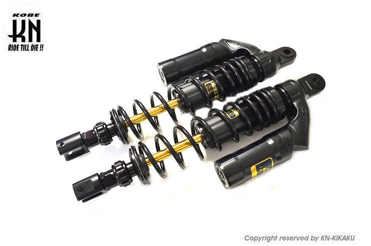 RCB リアショック減衰調整付 VSシリーズ プレミアムブラック 395-400mm ADV150