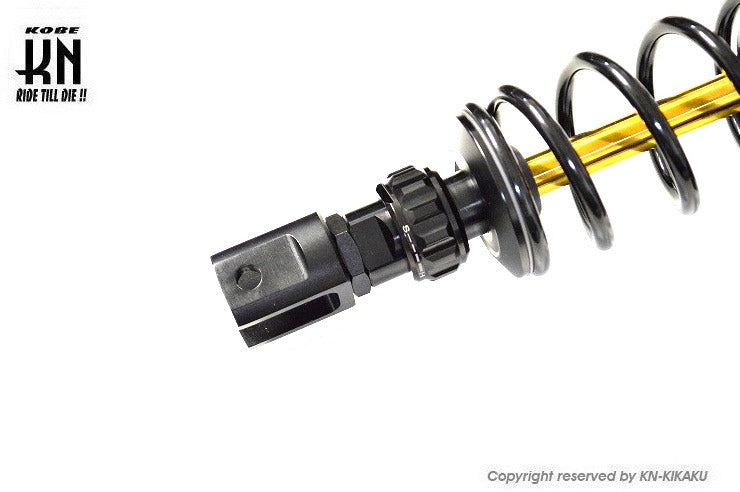 RCB リアショック減衰調整付 VSシリーズ プレミアムブラック 395-400mm ADV150