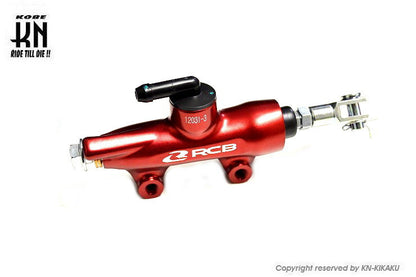RCB リアブレーキポンプマスターシリンダー S1 レッド 14mm 汎用