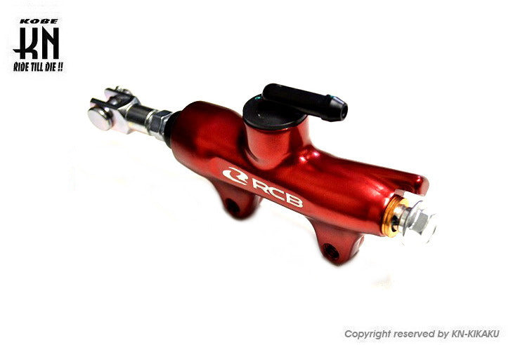 RCB リアブレーキポンプマスターシリンダー S1 レッド 14mm 汎用