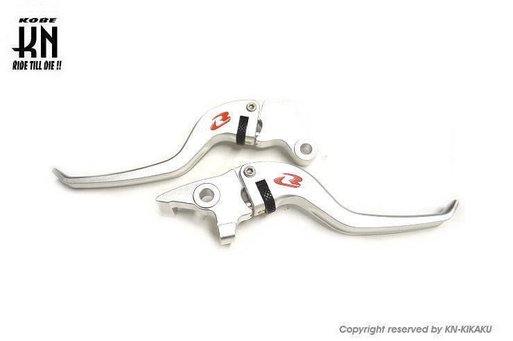 RCB アルミ調整式ブレーキレバー ALLOYレバー シルバー GSX125/150