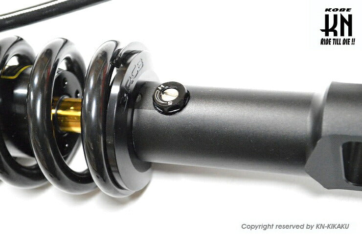 RCB リアショック減衰調整 DB-2LINE モノサス プレミアムブラック 280mm GSX-S150 GSX-R150 GSX-S125 GSX-R125