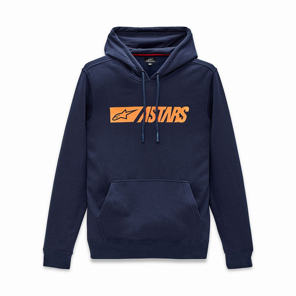 Hoodie Rebraise Navy/Orange Sweatshirt