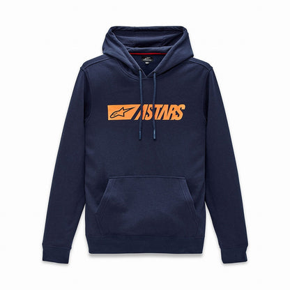 Hoodie Rebraise Navy/Orange Sweatshirt