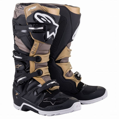 BOOTS TECH7 ENDURO DRYSTAR BLACK/GRAY/GOLD