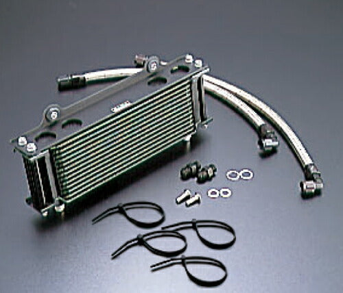 オイルクーラーキット ストレート ブラック #6 スタンダード 9インチ13段 GSX1100S 94-