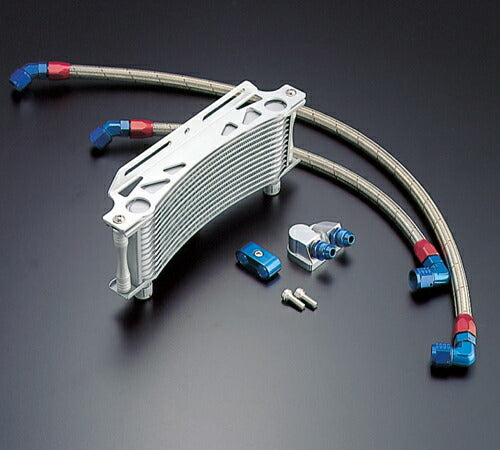 Oil Cooler Kit Round Silver #8 Side Flow 9 Rows 13 Stages GPZ1100F/Z1100GP