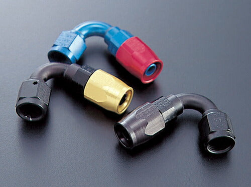 #6 ベントチューブフィッティング ブラック/ブラック 120°