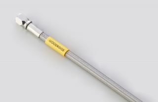 ステンレス ユニバーサル ブレーキホース 吊るし ホースのみ クリアホース 2410mm