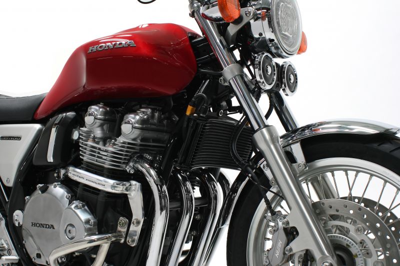 オイルクーラーキット ラウンド ブラック #6 スタンダード 11インチ16段 CB1100 10-19/EX 14-19/RS 17-20