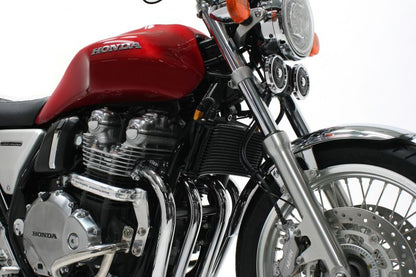 オイルクーラーキット ラウンド ブラック #6 スタンダード 11インチ16段 CB1100 10-19/EX 14-19/RS 17-20
