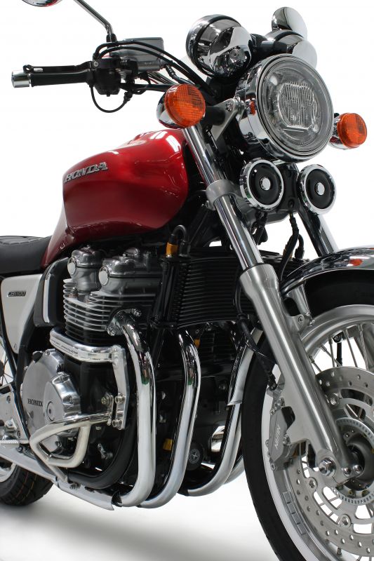 オイルクーラーキット ラウンド ブラック #6 スタンダード 11インチ16段 CB1100 10-19/EX 14-19/RS 17-20