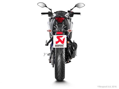 JMCA Approved Slip-On Exhaust, Carbon Fiber - YZF-R25, MT-25, MT-03, YZF-R3 (ABS)