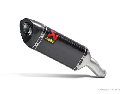 JMCA Approved Slip-On Exhaust, Carbon Fiber - YZF-R25, MT-25, MT-03, YZF-R3 (ABS)