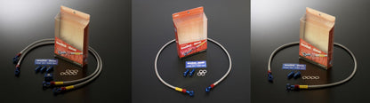 Ninja 400 14-17 ABS not compatible Ninja 650 12-16 ABS not compatible Mesh Brake Hose Rear Clear Aluminum