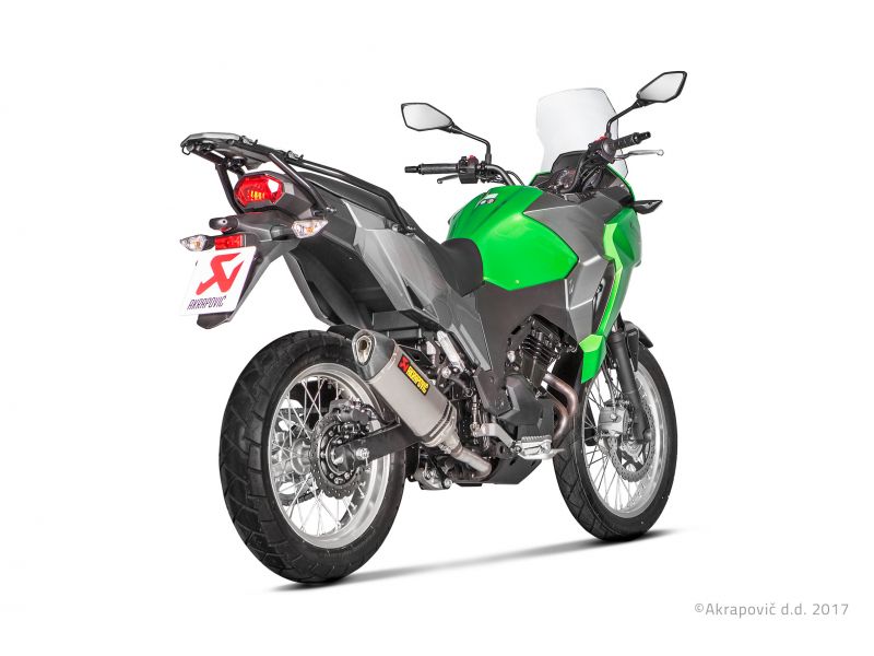 Government-certified muffler: SLIP ON LINE Titanium Versys-X250