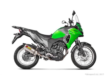 Government-certified muffler: SLIP ON LINE Titanium Versys-X250