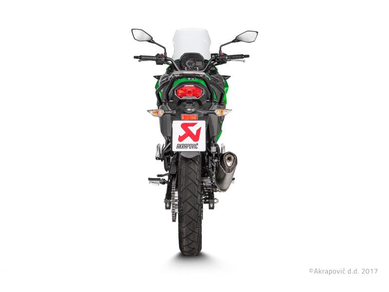 Government-certified muffler: SLIP ON LINE Titanium Versys-X250