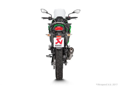 Government-certified muffler: SLIP ON LINE Titanium Versys-X250