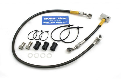 YZF-R6(ABS) 17-20 Mesh Brake Hose Rear 2-piece Smoke Stainless Steel