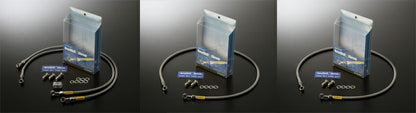 Monkey 125 (ABS) 19 Mesh Brake Hose Front Smoke Stainless