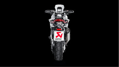 Government Approved Exhaust System: SLIP ON LINE Titanium X-ADV