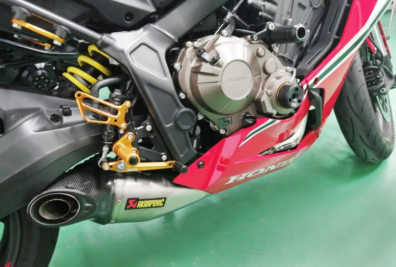 政府認証マフラー RACING LINE チタン CB650R CBR650R