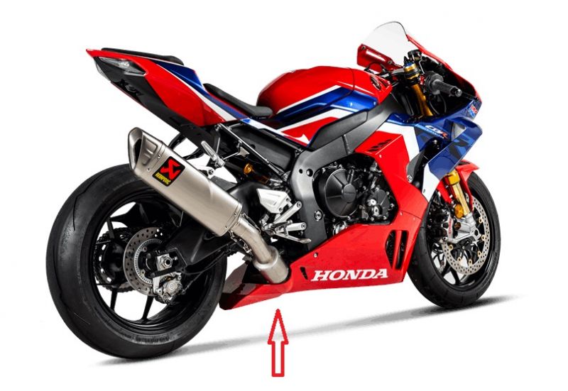 オプション リンクパイプ ステンレス フルEX消音用 CBR1000RR-R