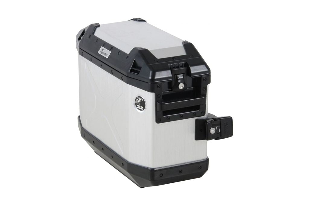 サイドケース XPLORER/エクスプローラー シルバー 30L 左側