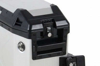 サイドケース XPLORER/エクスプローラー シルバー 30L 左側